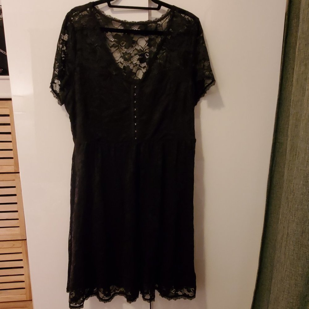 Hot Topic Lace Dress goth